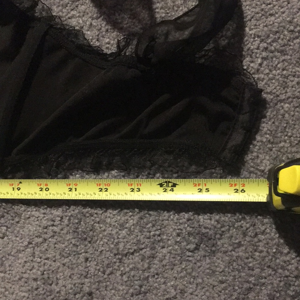 Set of two  Black velvet lingerie - Picture 9 of 10